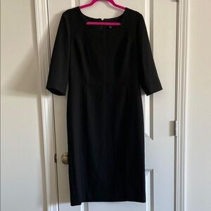 Halogen Elegant Black Dress
